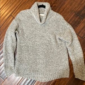 Brochu Walker Grey Alpaca Sweater